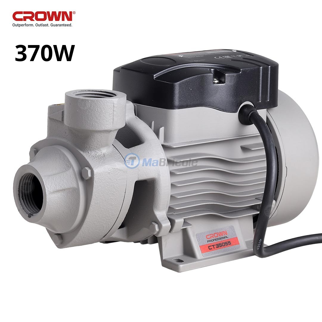 Pompe à eau 370W 0 5 HP CROWN CT35055 MaBricole Algérie