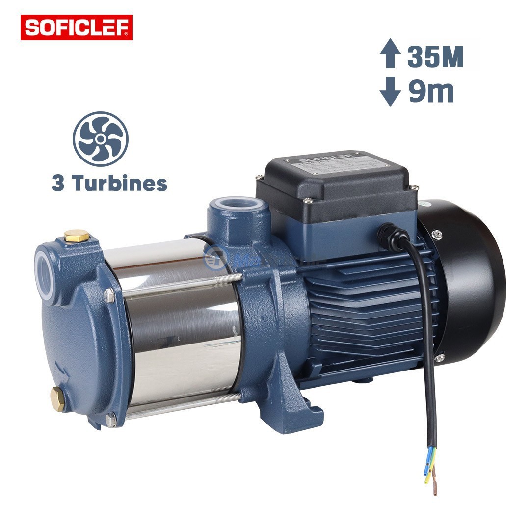 Pompe Eau Multicellulaire Turbines M Kw Soficlef Pcm