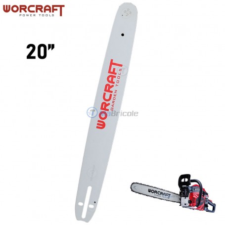 Guide pour scie à chaîne 20" 510mm WORCRAFT | Pour Scie à chaîne | MaBricole Algérie