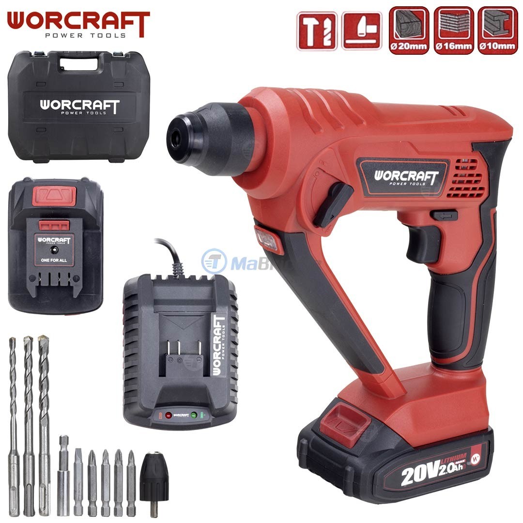 Marteau Perforateur Sans Fil WORX 20V - Perce, Visse, Perfore Tout !