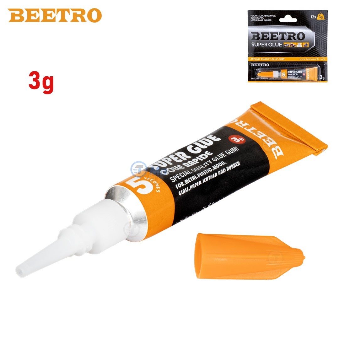 Colle rapide super glue 3g BEETRO | TC0133