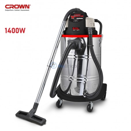 Aspirateur Professionnel 1400W CROWN | Aspirateur souffleur | MaBricole Algérie