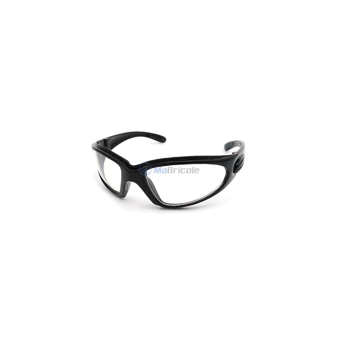 Lot De 12 Lunettes De Sécurité Transparentes - Branches Réglables, Protection Latérale - Pour Labo, Bricolage, Sport