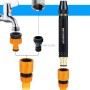 Lance d'arrosage en aluminium avec 4 raccords rapides et adaptateurs pour robinet et tuyau