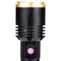 Lampe torche LED rechargeable 10W ZOOM télescopique 5 Modes corp en aluminium BEETRO | Lampe portative | MaBricole Algérie