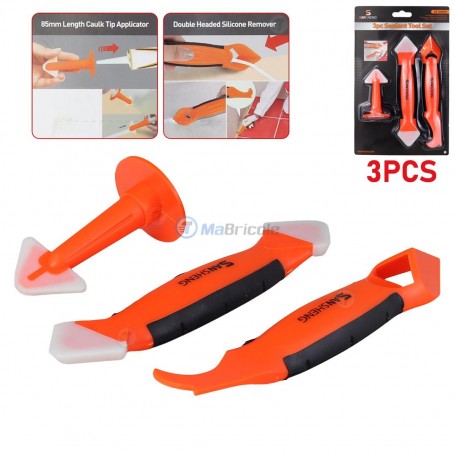 Grattoire Silicone, extracteur et lisseur de joints 3PCs SANSHENG | Autre outils | MaBricole | Algérie