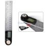 MaBricole | | Mesure et contrôle | Equerre rapporteur d'angle numérique 360° 400mm AM10 en inox | AM10