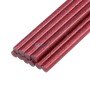 Tubes colle silicone brillante Ø 7mm 20cm 10Pcs Rouge | Fixation | MaBricole Algérie