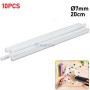 Tubes colle silicone Ø 7mm 20cm 10Pcs Blanc | Fixation | MaBricole Algérie