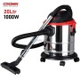 Aspirateur multi-usages 1000W 20L CROWN | Aspirateur souffleur | MaBricole Algérie