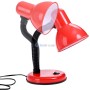 Lampe de bureau filaire Rouge, douille E27 avec interrupteur multipostions | 203-3489-1 | Empoule, lampe led et spots | MaBricole Algérie