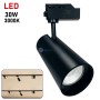 Projecteur Suspendu sur rail LED 30W 3000K Model NOIR | Empoule, lampe led et spots | MaBricole Algérie