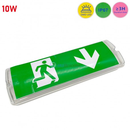 Lampe de secours rechargeable 3,2V 2Ah 100 Pièce LED SMD de 10W | Empoule, lampe led et spots | MaBricole Algérie