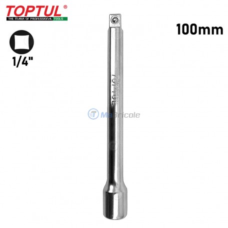 Barre d’extension 1/4" 100mm TOPTUL | Clé et douille | MaBricole Algérie