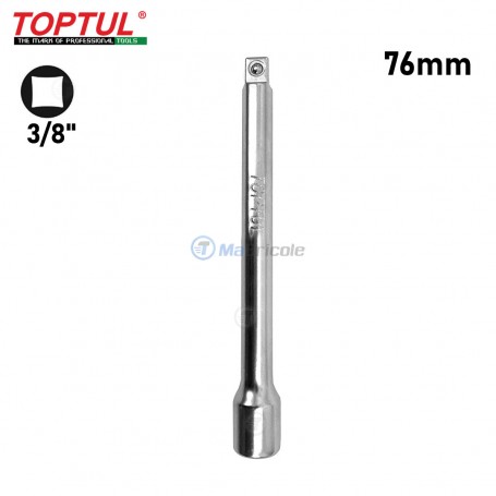 Barre d’extension 3/8" 76mm TOPTUL | Clé et douille | MaBricole Algérie