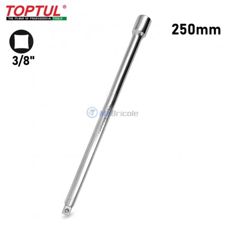 Barre d’extension 3/8" 250mm TOPTUL | Clé et douille | MaBricole Algérie