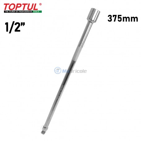 Barre d’extension 1/2" 375mm TOPTUL | Clé et douille | MaBricole Algérie