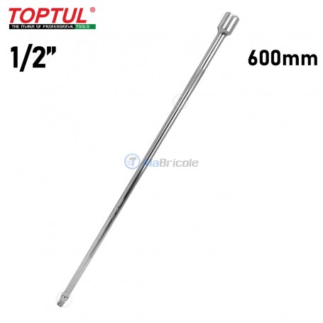 Barre d’extension 1/2" 600mm TOPTUL | Clé et douille | MaBricole Algérie