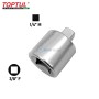 Adaptateur, douille 3/8" F *1/4" M 25mm TOPTUL | Clé et douille | MaBricole Algérie