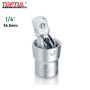 Adaptateur articulé universel, Rotule universelle à 45° 1/4″ 34.5mm TOPTUL | Clé et douille | MaBricole Algérie