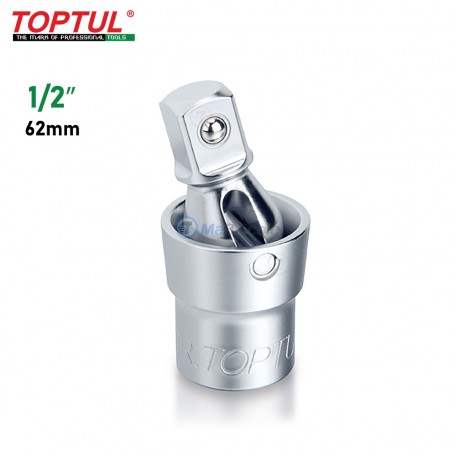 Adaptateur articulé universel, Rotule universelle à 45° 1/2″ 62mm TOPTUL | Clé et douille | MaBricole Algérie