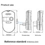 Détecteur de gaz naturel, gaz de ville et GPL 85 db 220V AVEL | Accessoires d'électricité | MaBricole Algérie