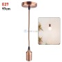 Douille décorative filaire droite E27 97cm avec rosace Model Bronze | Empoule, lampe led et spots | MaBricole Algérie