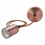 Douille décorative filaire raieure E27 97cm avec rosace Model Bronze | Empoule, lampe led et spots | MaBricole Algérie