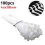 Collier de serrage en plastique 4.6x300mm BLANC 100 Pcs OZTURK | Fixation | MaBricole Algérie