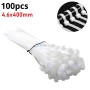 Collier de serrage en plastique 4.6x400mm BLANC 100 Pcs OZTURK | Fixation | MaBricole Algérie