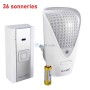 Sonnette sans fil 36 sonneries 100m Model J-9647 WOOKEE | Accessoires d'électricité | MaBricole Algérie