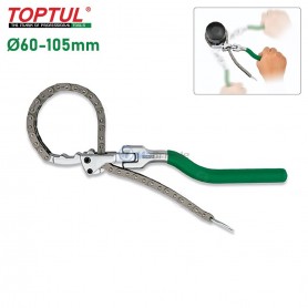 مفتاح فك فلتر بسلسلة مزدوجة 60-105 مم توبتول