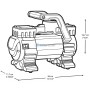 Mini compresseur 12V 7bar CROWN | CT36036 | Compresseur | MaBricole Algérie