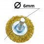 فرشاة سلك دائري سلك نحاسي ∅60مم لون ذهبي هونستبرو |YAG0608 | لمفكات البراغي و المثقاب | مابريكول الجزائر