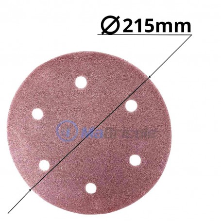 100 Disques Abrasifs 125mm - Grains Mixte P40 à P800 - Pour Ponceuse Excentrique - Velcro & 8 Trous