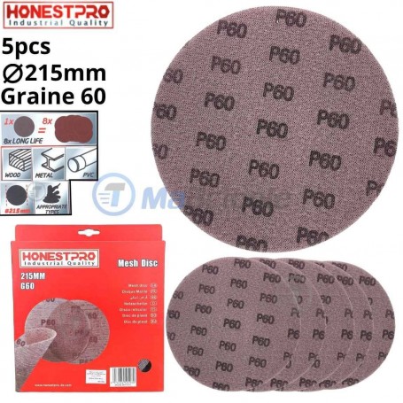Disque Abrasif Auto-Agrippant Meister - Ø125mm - Pour Ponceuse Excentrique - 1 Pièce