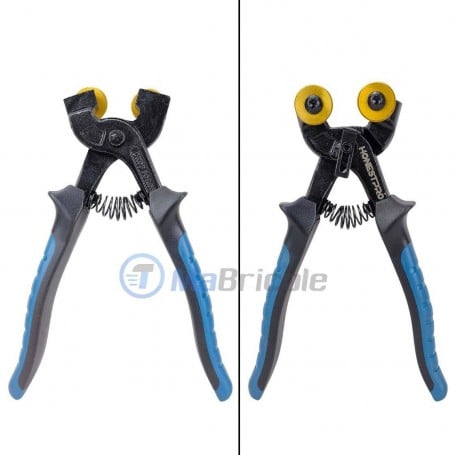Cobenga Lot De 4 Pinces En C Acier Inoxydable - 25 à 42 Mm - Pour Soudage, Bois, Métal - Serrage Précision Avec Coussinets