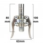 Graisseur rapide, Coupleur de pompe à graisse à double poignée 1/8” 62×80mm HONESTPRO | YAA0171 | Autre outils | MaBricole Algérie