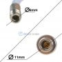 Tuyau d'air 10m PVC pression de service 10bar éclatement 40Mpa avec raccord rapide HONESTPRO | YAA0120