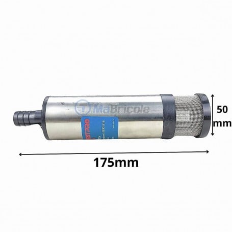 Pompe à Carburant 12V Facet FEP87SV - Remplace 27149-2093 - Construction Acier/cuivre - Valve Anti-siphon, Installation Facile