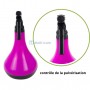 Flacon pulvérisateur en plastique manuel de750 ml 220 mm mauve avec pulvérisation réglable | Outils de jardin | MaBricole Algérie