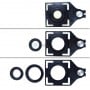 Gabarit noir modulaire avec cercles amovibles pour mesures précises sur faïence