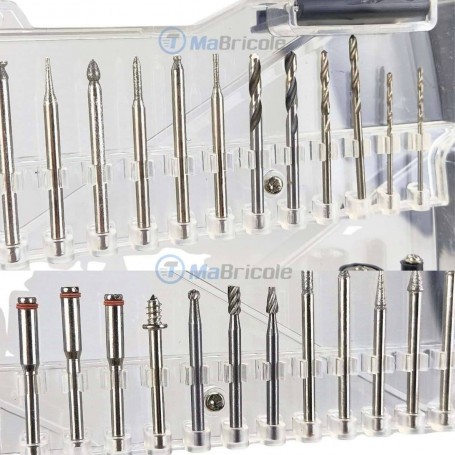 Embout Dremel 10 Meules Rotatives Coniques - Pour Ponçage, Gravure
