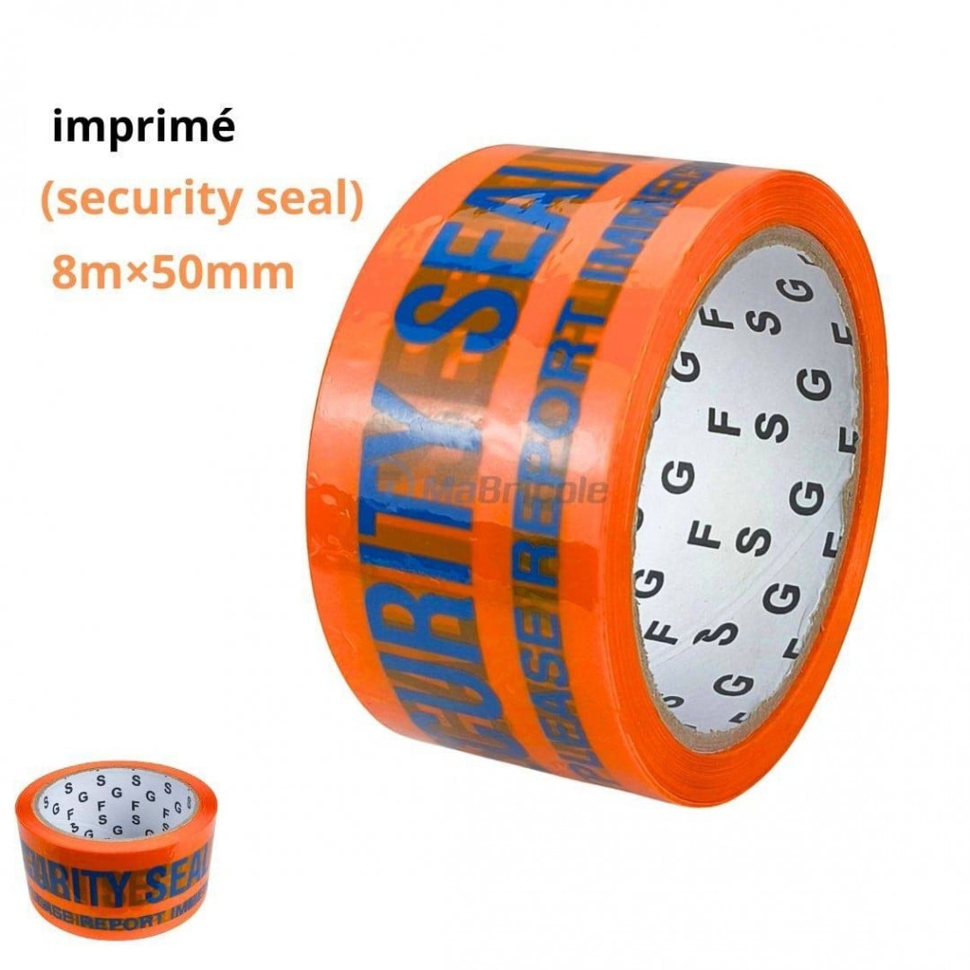 Peha Ruban De Sécurité Inviolable Orange 38 Mm X 50 M – Protection Anti-Tampering