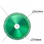 قرص ماسي متعدد الوظائف 115×1×22.23 مم باللون الاخضرللبلاط والألواح الصخرية والرخام ال اش تي | لمجلخة الزاوية | مابريكول الجزائر