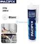 Silicone blanche 280ml 325g Résistant à la moisissure Flexible de manière permanente PACIFIX | Fixation | MaBricole Algérie