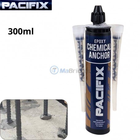 Tube de silicone époxy pour fixer les barres d'armature et les vis dans le béton PACIFIX | Fixation | MaBricole Algérie