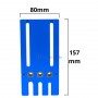 Gabarit de perçage pour trous 3 en 1 avec mèches à bois ∅ 6-8-10-15 mm 80×157 mm 4clé étoile réglable 34 pièces | Autre outils | MaBricole Algérie