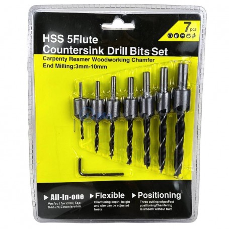 CoCud Extra Longue Torsion Perceuse Mèche, 8mm Perceuse