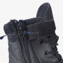 Godasse de securite magnum avec fermeture éclair sur côté et fermeture velcro pointure 42 noirBEETRO | TC0386-42 | Protection des pieds | MaBricole Algérie